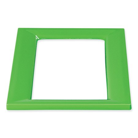SAFCO Mixx Recycling Center Lid, 9.87w x 19.87d x 0.82h, Green 9450GN